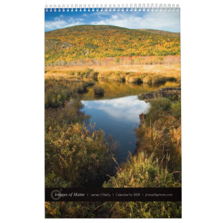 Imágenes de Maine de James O'Reilly: Calendario