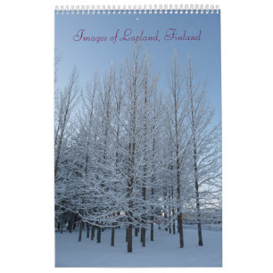 Imágenes del calendario 2011 de Laponia