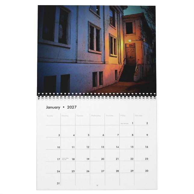 Imágenes del calendario de Eugene 2011 (Jan 2027)
