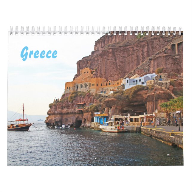 Imágenes del Calendario de Grecia (Tapa)