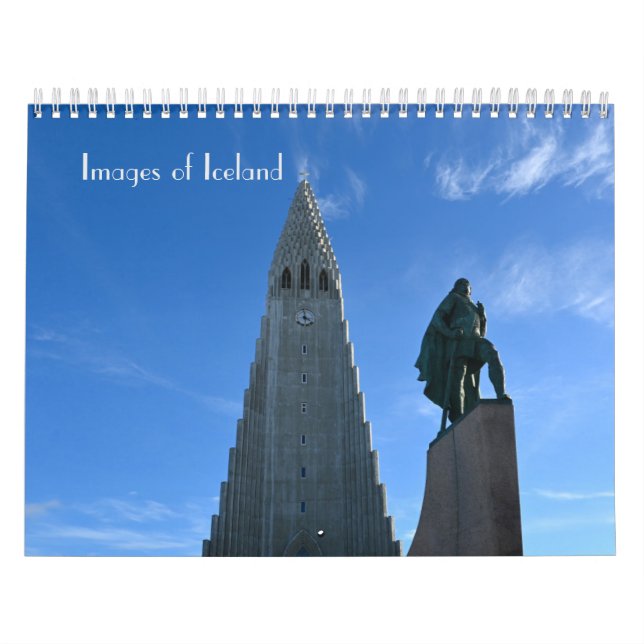 Imágenes del calendario de Islandia (Tapa)