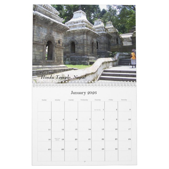 IMÁGENES DEL CALENDARIO DE NEPAL (Jan 2026)