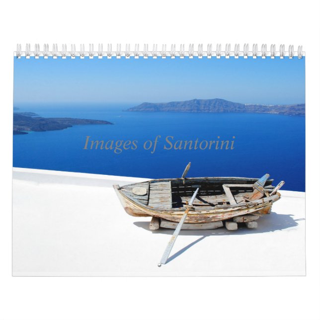 Imágenes del calendario de Santorini (Tapa)