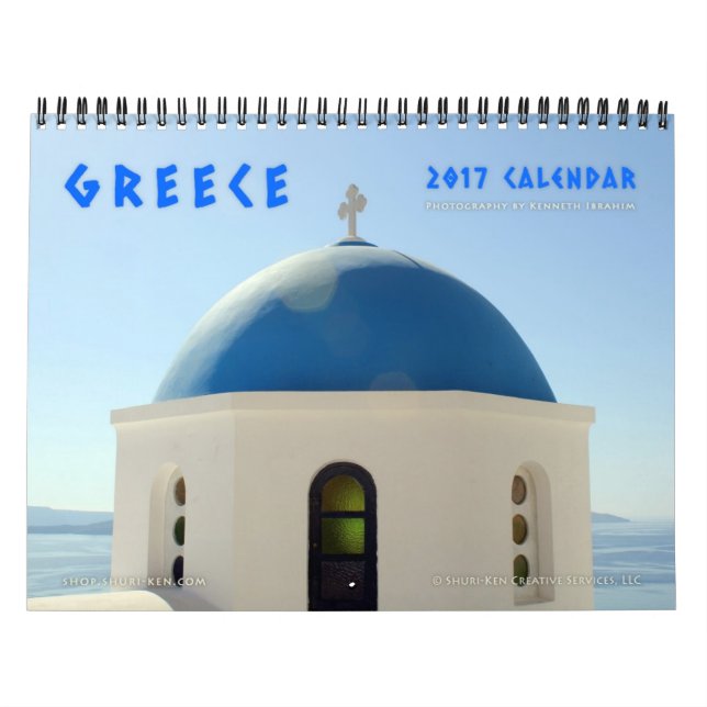 Imágenes del calendario del muro de Grecia (Tapa)