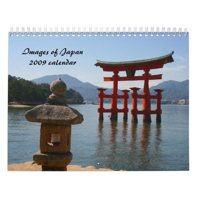 imágenes del calendario Japón 2009 (Tapa)