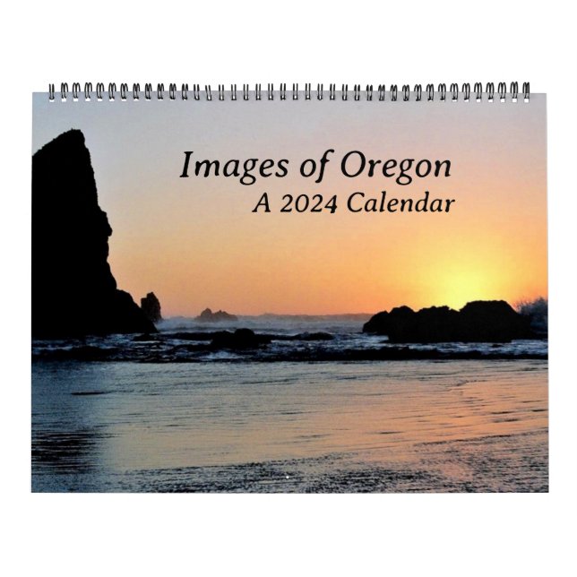 Imágenes del calendario Oregon A 2024 (Tapa)