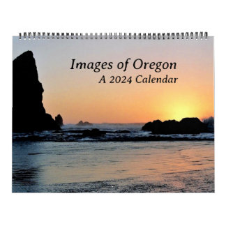 Imágenes del calendario Oregon A 2024