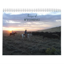 Imágenes del calendario Wyoming