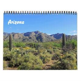 Imágenes escénicas del calendario de Arizona