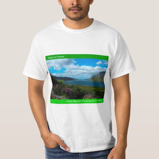 Imágenes irlandesas para camisetas masculinas (Anverso)