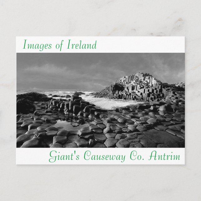 Imágenes irlandesas para la postal (Anverso)