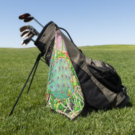 ImágenesPorMJ Pricky Pear Cactus en toalla de golf