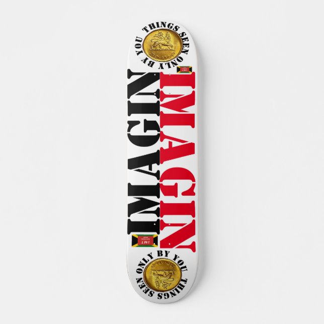 IMAGIN   JMT 7 3/4" Tabla de Skateboard (Anverso )
