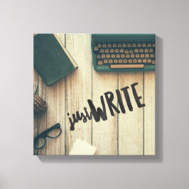 Imagina Escribir 12" x 12", 1.5", Impresión en Lie