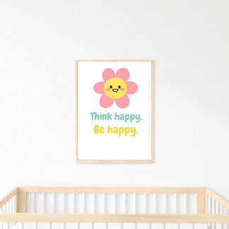 Imagina Feliz Ser Feliz, Impresión de Niños con Me