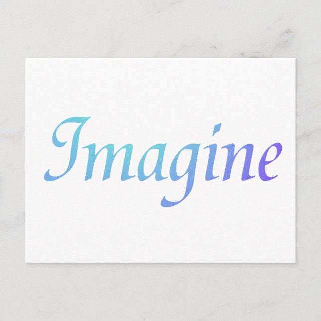 Imagina una postal (Anverso)