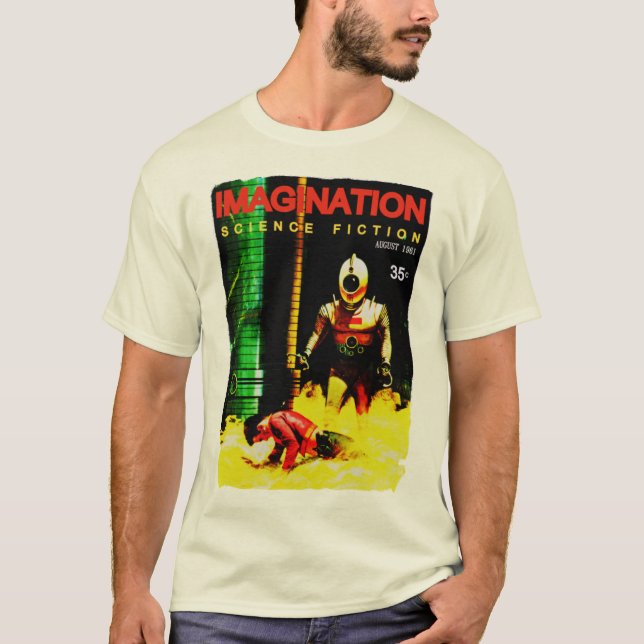Imaginación: camiseta de ciencia ficción (Anverso)