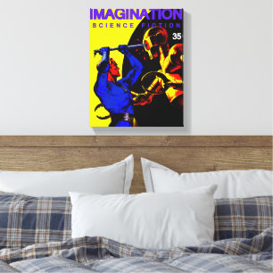 IMAGINACIÓN: Imprimir lienzo de ciencia ficción