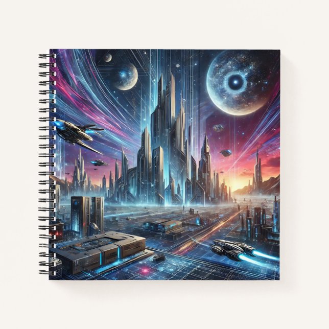 Imaginando el futuro: Un cuaderno de ciencia ficci (Anverso)