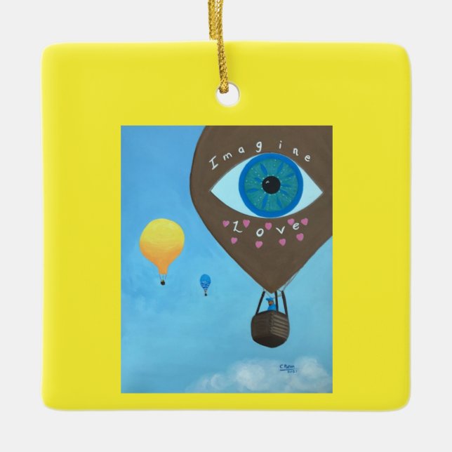 Imaginar Amor, Globos Aerostáticos, Adornos (Anverso)