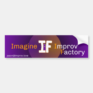 Imagínese a la pegatina para el parachoques 2016