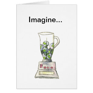 Imagínese los guisantes girados