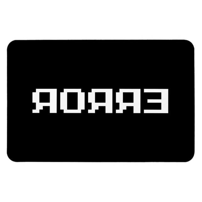 IMÁN Я OЯ Я Ǝ | ERROR (Horizontal)