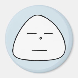 IMÁN おにぎり顔（ブルー8）