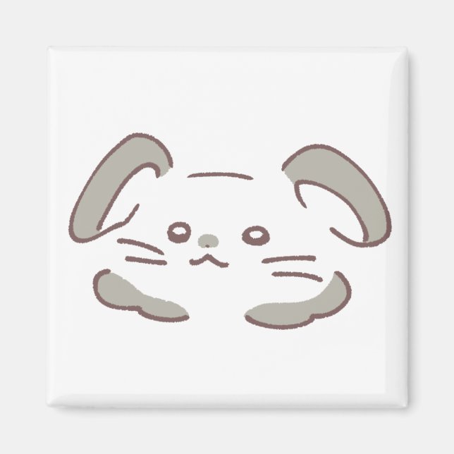 IMÁN かわいいウサギでお部屋に癒しをプラス (Frente)