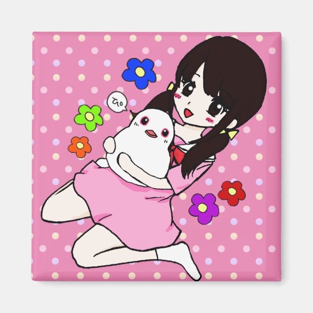 IMÁN さぁたんとぴょんちゃん (Frente)