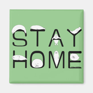 IMÁN アザラシと一緒に家にいよう（STAY HOME WITH SEAL）