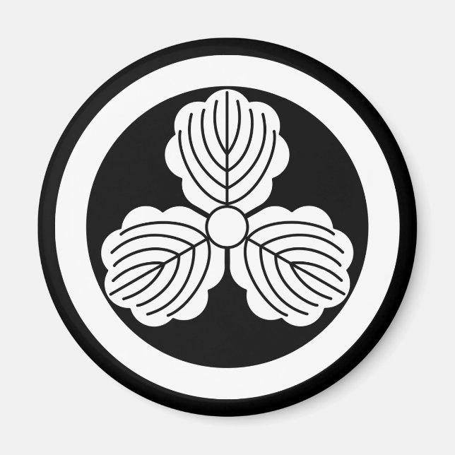 IMÁN 丸に三つ柏 (Frente)