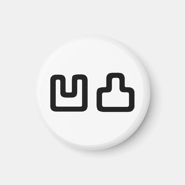 Imán 凹 凸 Outotsu お う と つ (Frente)