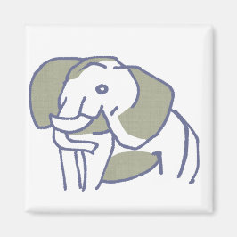 IMÁN 北欧風象イラストマグネット｜温かみと洗練を兼ね備えたデザイン  マグネット