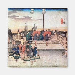 Imán 日 本 橋, 広 Nihonbashi, Hiroshige, Ukiyo-e