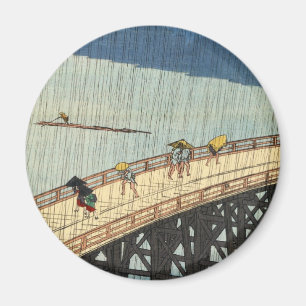 Imán 突 然 の 雨, 広 Lluvia súbita, Hiroshige