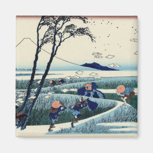 Imán 駿 州 江 尻, 北 斎 Ver Mt. Fuji de Ejiri, Hokusai, Ukiyo
