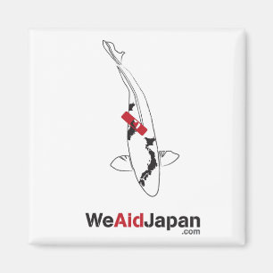 Imán 鯉バンドエイドマグネット Bandaid del i