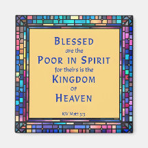 1ª Bienaventuranza del Sermón de la Montaña