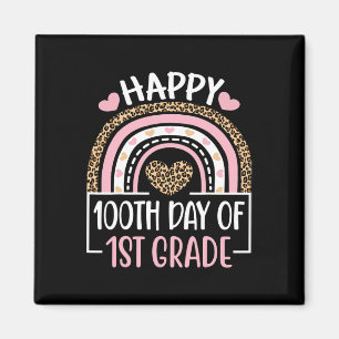 Imán 100º Día De Diversión De Primer Grado 100 Días De 