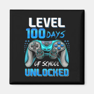 Imán 100º Día De Enseñanza 100 Días Hasta El Jugador De