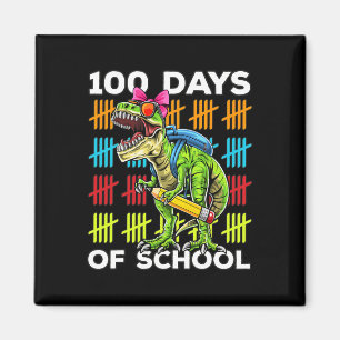 Imán 100º Día De Los Maestros Escolares 100 Días 3