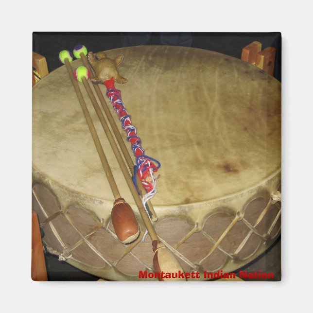 Imán 100_0046, nación india de Montaukett (Frente)