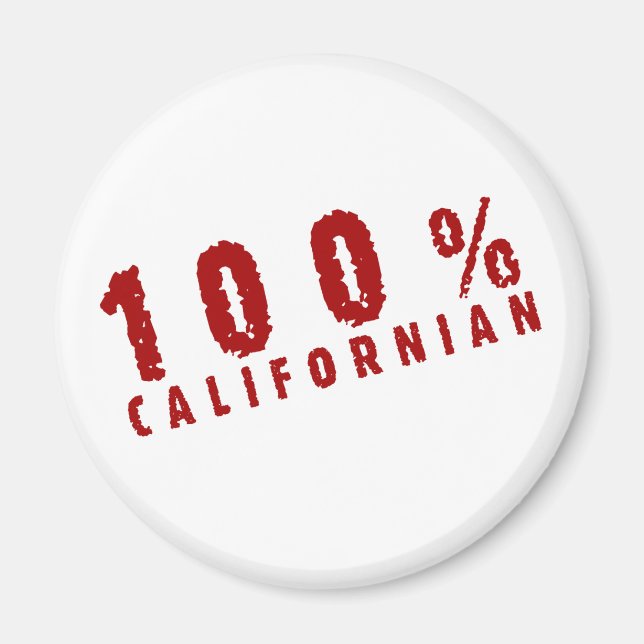 Imán 100 californiano (Frente)