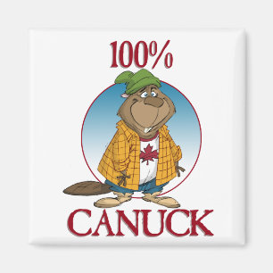 Imán 100% Canuck