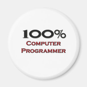 Imán 100% de programador informático
