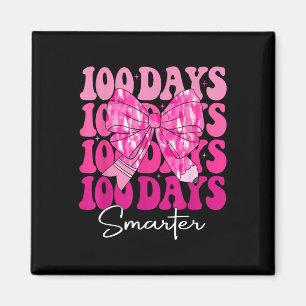 Imán 100 días Chicas más inteligentes Coqueta rosa por