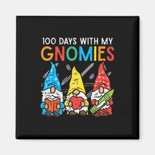 Imán 100 días con mis gnomías, té escolar de cien días