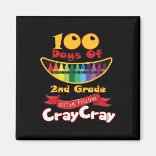 Imán 100 Días De 2º Grado Me Hicieron Sentir Grillo