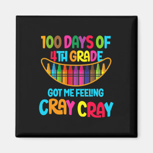 Imán 100 Días De 4º Grado Me Hicieron Sentir Grillo